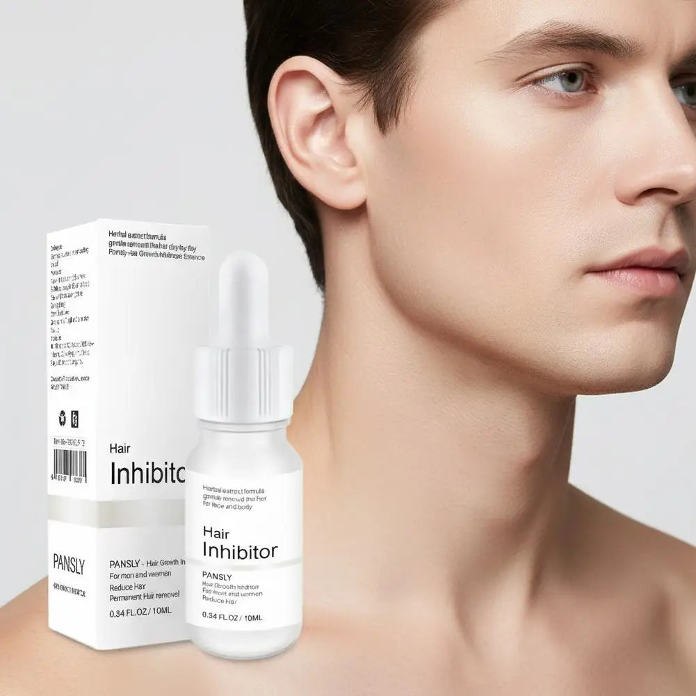 Hair Growth Inhibitor Serum Oil Stop Hair Growth Permanent Hair Removal Reduction For Face Body Painless Moisturizing Skin Care