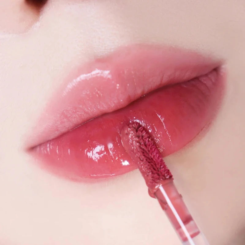 Long-Lasting Moisturizing Lip Gloss,Glossy Finish,Non-Sticky,Not Easy To Fade,Nourishing Tinted Lip Oil With Shea Butter