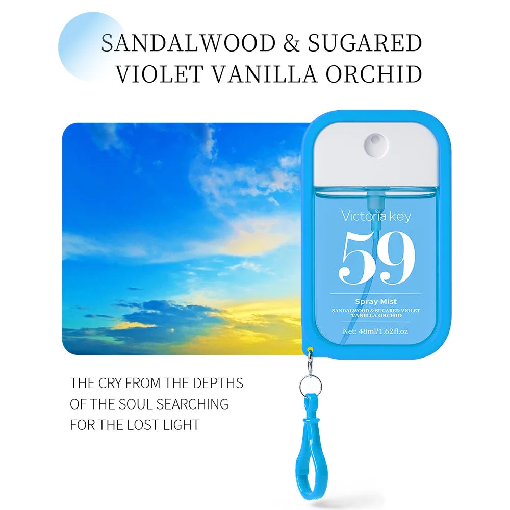 Brazilian Digital Spray Perfume - Fresh Khaki Long-Lasting Alcohol-Free Ladies Fragrance Convenient for Travel